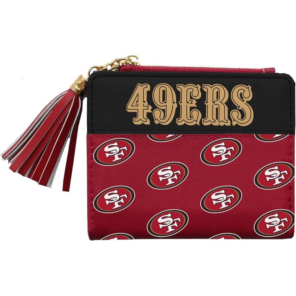 NFL San Francisco 49ers Printed Logo Mini Organizer Wallet